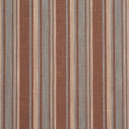 D132 Stripe Cornflower Stripe Aqua & Teal,Brown Charlotte Fabrics