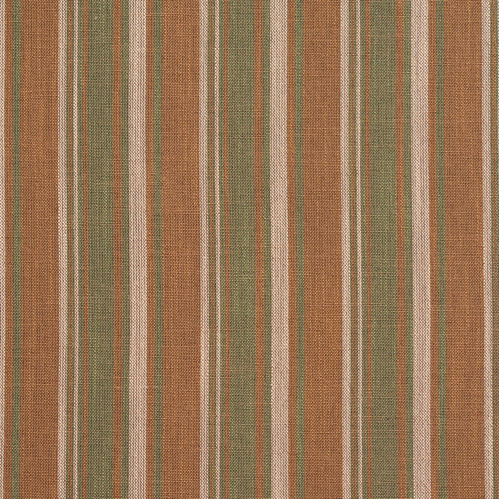 D133 Stripe Juniper Stripe Brown,Green Charlotte Fabrics