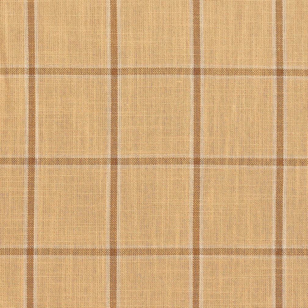 D135 Plaid Wheat Windowpane Gold & Yellow Charlotte Fabrics