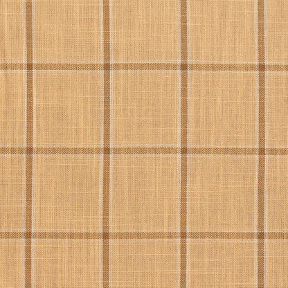 D135 Plaid Wheat Windowpane Gold & Yellow Charlotte Fabrics