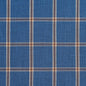 D137 Plaid Wedgewood Windowpane Blue Charlotte Fabrics