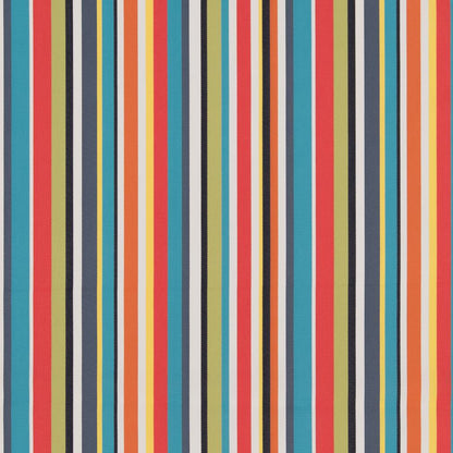 D1422 Stripe Fiesta Stripe Blue,Red & Burgundy Charlotte Fabrics