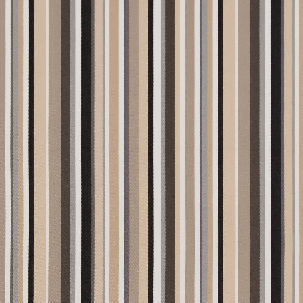 D1423 Stripe Desert Stripe Black,Brown Charlotte Fabrics