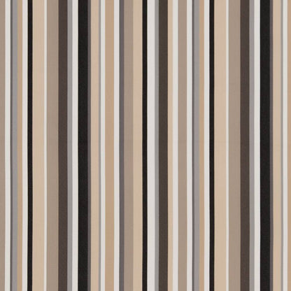 D1423 Stripe Desert Stripe Black,Brown Charlotte Fabrics