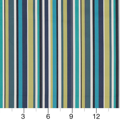 D1424 Stripe Mirage Stripe Blue,Green Charlotte Fabrics