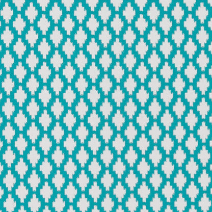 D1426 Abstract & Geometric,Diamonds,Global Aqua Inca Aqua & Teal Charlotte Fabrics