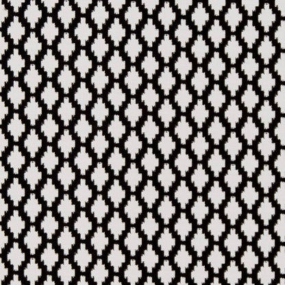 D1427 Abstract & Geometric,Diamonds,Global Onyx Inca Black Charlotte Fabrics
