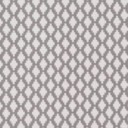 D1430 Abstract & Geometric,Diamonds,Global Dolphin Inca Grey & Silver Charlotte Fabrics