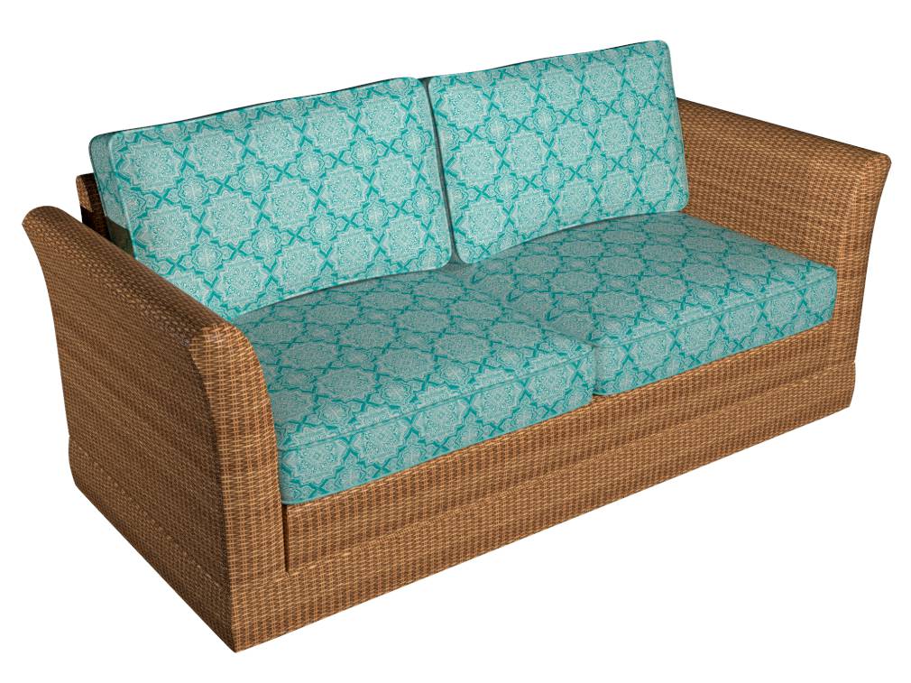 D1434 Abstract & Geometric,Global Lagoon Mandala Aqua & Teal Charlotte Fabrics
