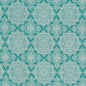 D1434 Abstract & Geometric,Global Lagoon Mandala Aqua & Teal Charlotte Fabrics