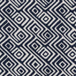 D1442 Abstract & Geometric Nautical Labyrinth Blue Charlotte Fabrics