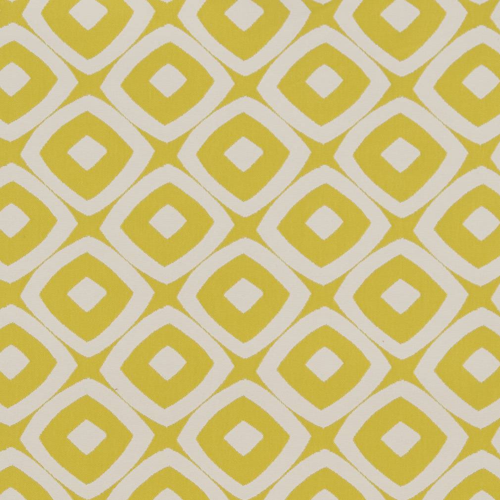 D1455 Abstract & Geometric Lime Mayan Green Charlotte Fabrics