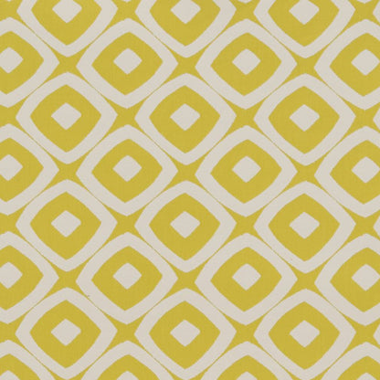 D1455 Abstract & Geometric Lime Mayan Green Charlotte Fabrics