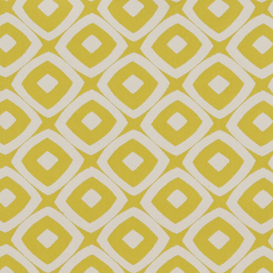 D1455 Abstract & Geometric Lime Mayan Green Charlotte Fabrics