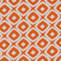 D1457 Abstract & Geometric Tangerine Mayan Orange & Rust Charlotte Fabrics