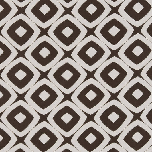 D1459 Abstract & Geometric Coconut Mayan Brown Charlotte Fabrics