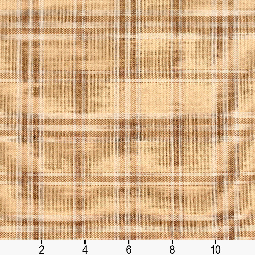 D149 Plaid Wheat Tartan Beige & Taupe Charlotte Fabrics