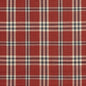 D150 Plaid Brick Tartan Red & Burgundy Charlotte Fabrics