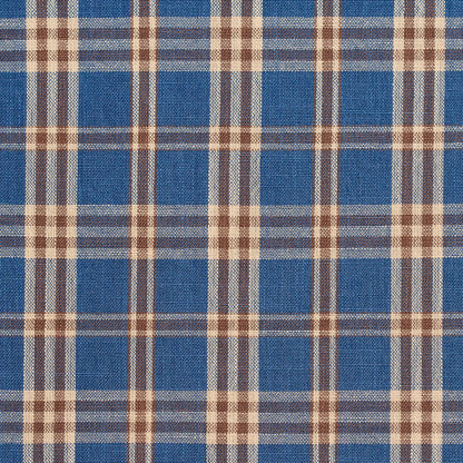 D151 Plaid Wedgewood Tartan Blue Charlotte Fabrics