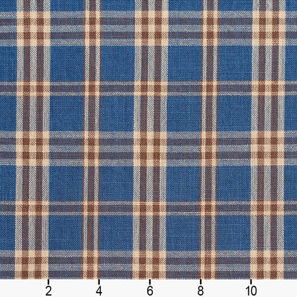D151 Plaid Wedgewood Tartan Blue Charlotte Fabrics