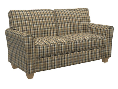 D152 Plaid Onyx Tartan Black,Brown Charlotte Fabrics