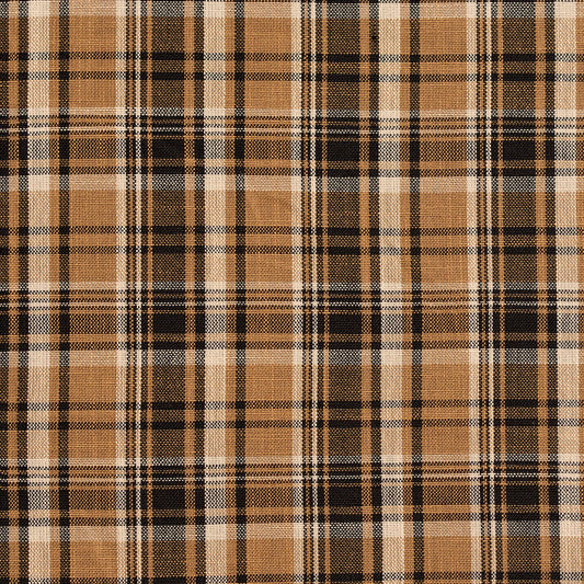 D152 Plaid Onyx Tartan Black,Brown Charlotte Fabrics