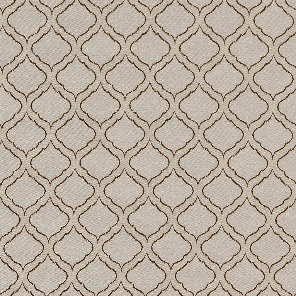 D1530 Abstract & Geometric,Small Scale Marble Ogee Brown Charlotte Fabrics