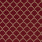 D1531 Abstract & Geometric,Small Scale Merlot Ogee Red & Burgundy Charlotte Fabrics