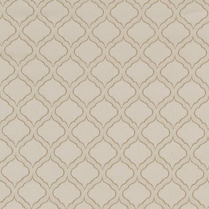 D1532 Abstract & Geometric,Small Scale Champagne Ogee Beige & Taupe Charlotte Fabrics