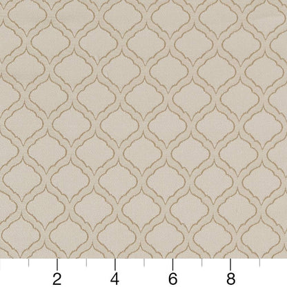 D1532 Abstract & Geometric,Small Scale Champagne Ogee Beige & Taupe Charlotte Fabrics