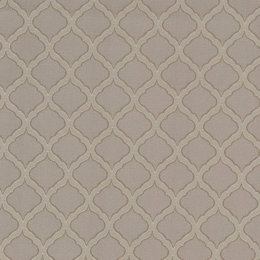 D1534 Abstract & Geometric,Small Scale Pewter Ogee Grey & Silver Charlotte Fabrics