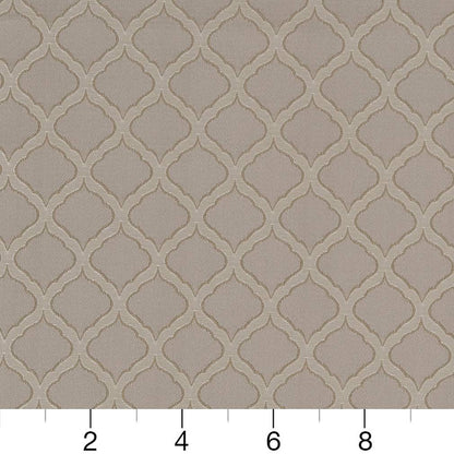 D1534 Abstract & Geometric,Small Scale Pewter Ogee Grey & Silver Charlotte Fabrics