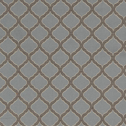D1536 Abstract & Geometric,Small Scale Wedgewood Ogee Blue Charlotte Fabrics