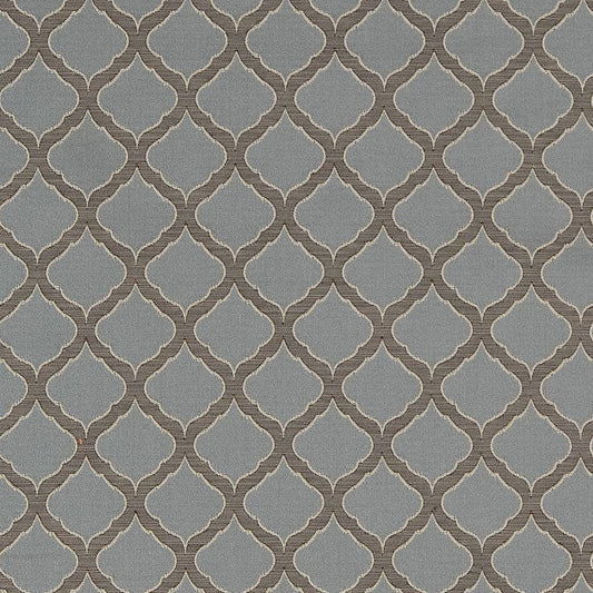 D1536 Abstract & Geometric,Small Scale Wedgewood Ogee Blue Charlotte Fabrics