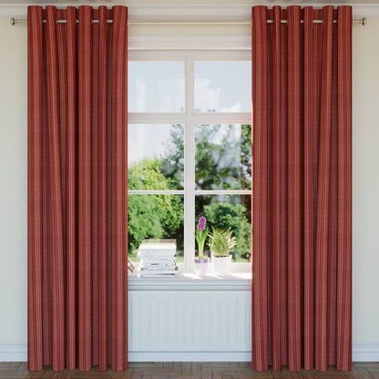 D1539 Stripe Merlot Stripe Red & Burgundy Charlotte Fabrics