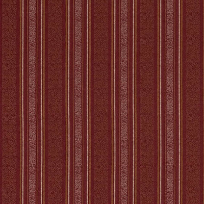 D1539 Stripe Merlot Stripe Red & Burgundy Charlotte Fabrics