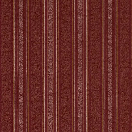 D1539 Stripe Merlot Stripe Red & Burgundy Charlotte Fabrics