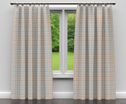 D153 Plaid Cornflower Tartan Blue Charlotte Fabrics