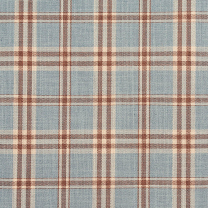 D153 Plaid Cornflower Tartan Blue Charlotte Fabrics