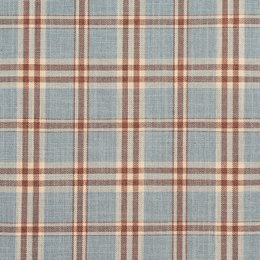 D153 Plaid Cornflower Tartan Blue Charlotte Fabrics