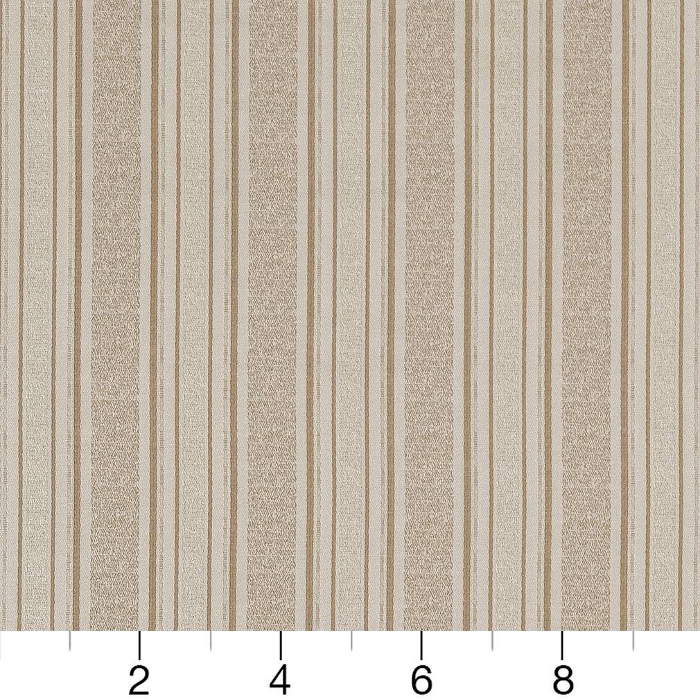 D1540 Stripe Champagne Stripe Beige & Taupe Charlotte Fabrics