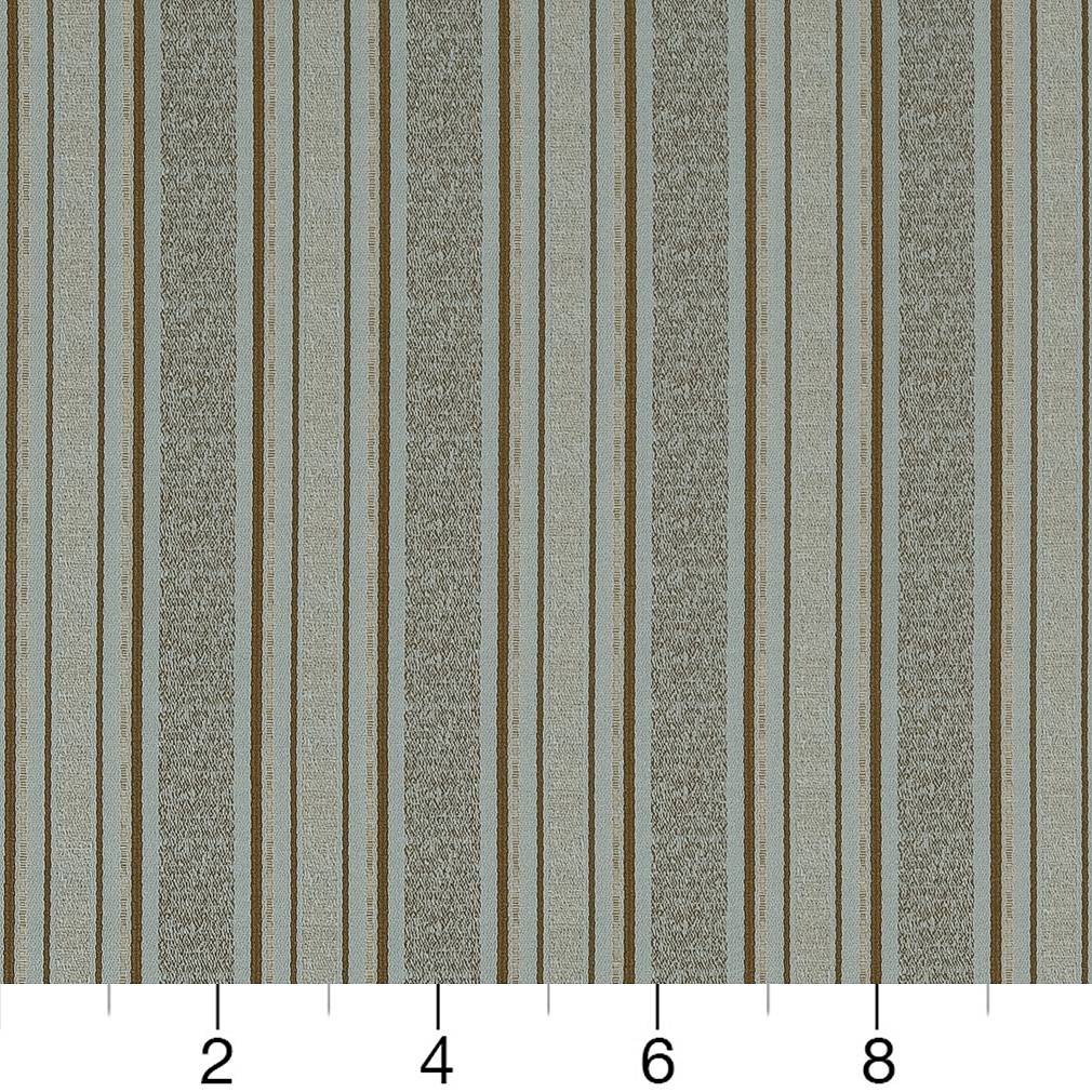 D1541 Stripe Seaglass Stripe Aqua & Teal Charlotte Fabrics
