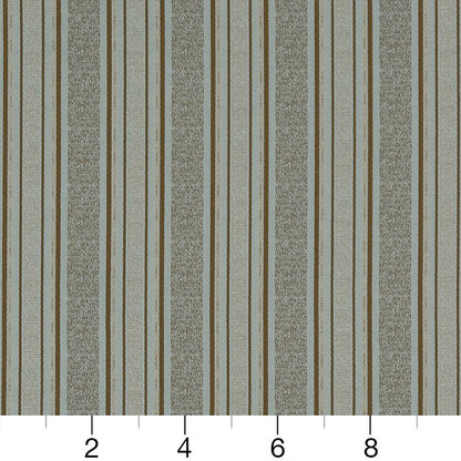 D1541 Stripe Seaglass Stripe Aqua & Teal Charlotte Fabrics