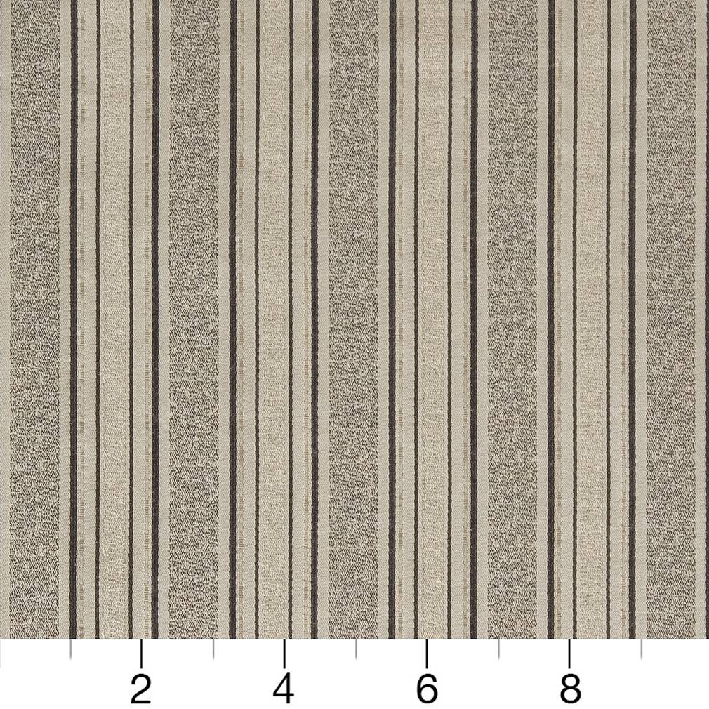 D1545 Stripe Platinum Stripe Grey & Silver Charlotte Fabrics