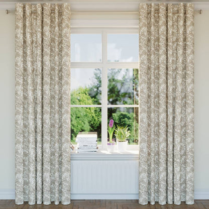 D1554 Floral,Paisley Marble Paisley Brown Charlotte Fabrics