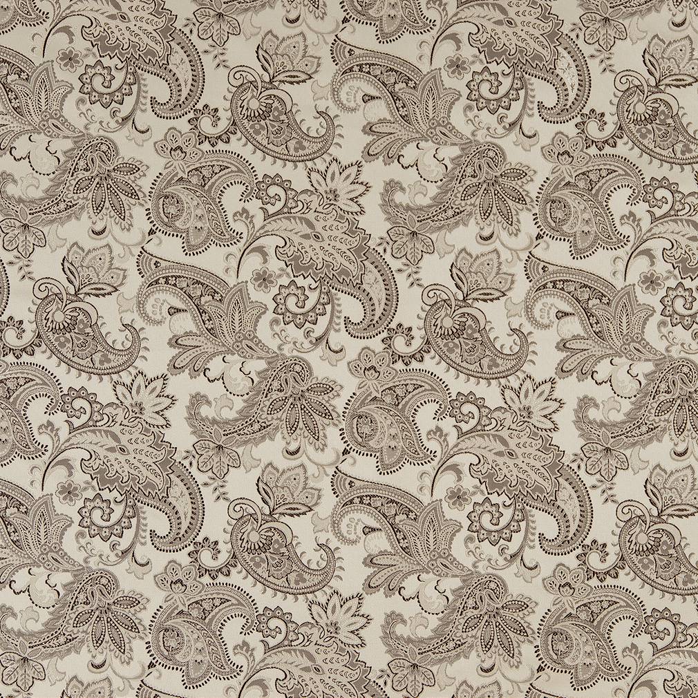 D1554 Floral,Paisley Marble Paisley Brown Charlotte Fabrics
