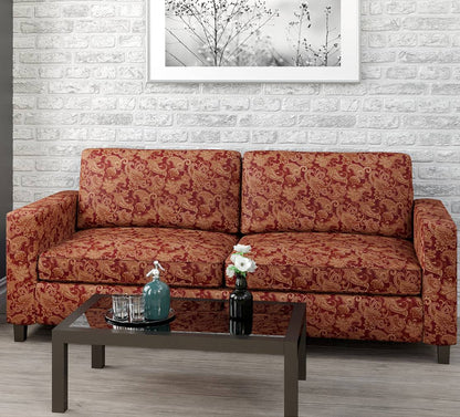 D1555 Floral,Paisley Merlot Paisley Red & Burgundy Charlotte Fabrics