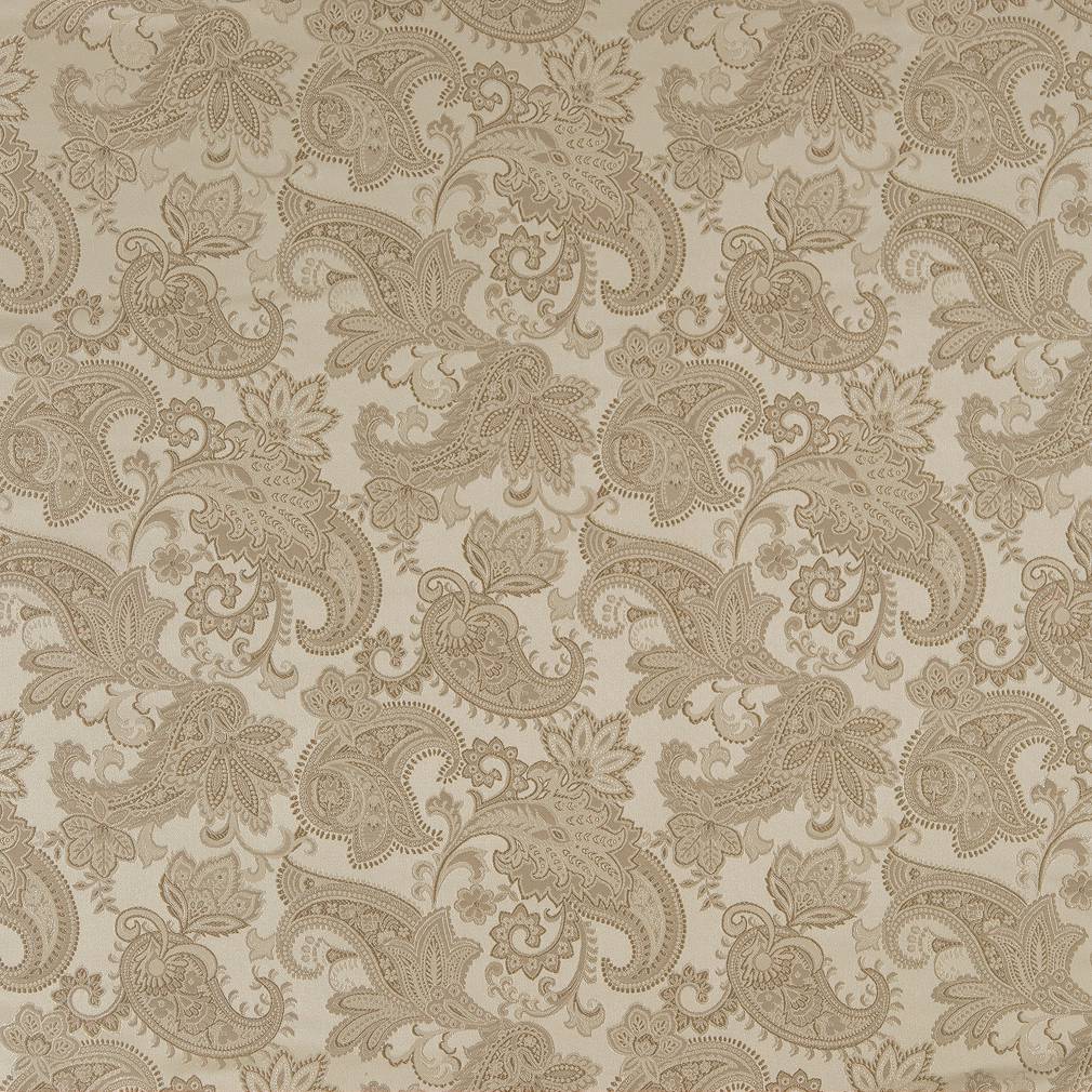 D1556 Floral,Paisley Champagne Paisley Beige & Taupe Charlotte Fabrics
