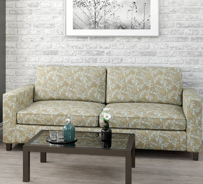 D1557 Floral,Paisley Seaglass Paisley Aqua & Teal Charlotte Fabrics