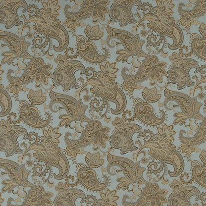 D1557 Floral,Paisley Seaglass Paisley Aqua & Teal Charlotte Fabrics